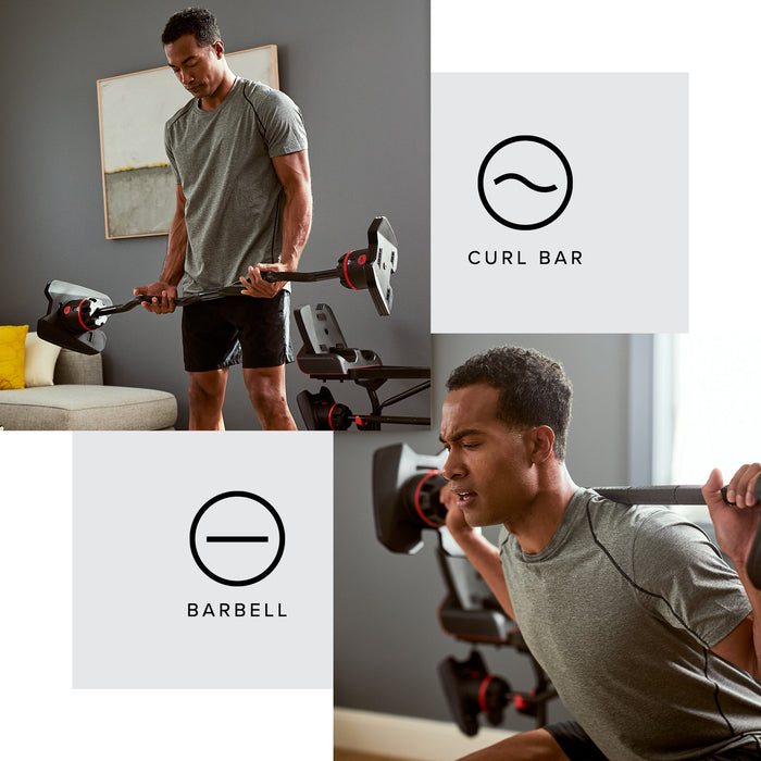 Bowflex Selecttech 2080 Barbell with Curl Bar