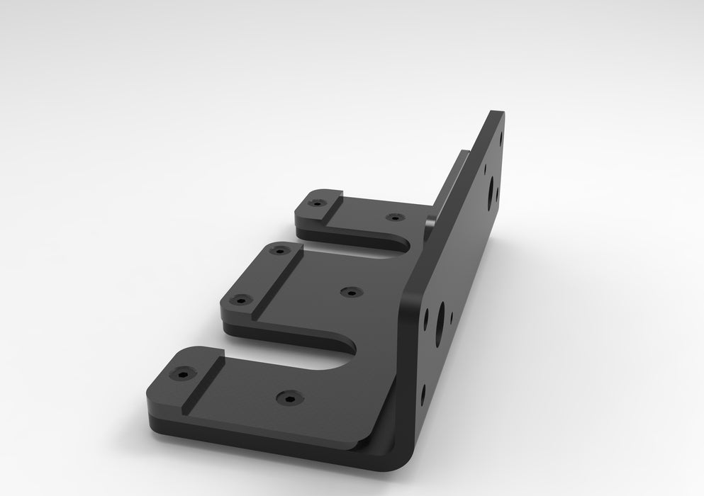 HYPERFX Wall Mounted Vertical 2 Bar Hanger