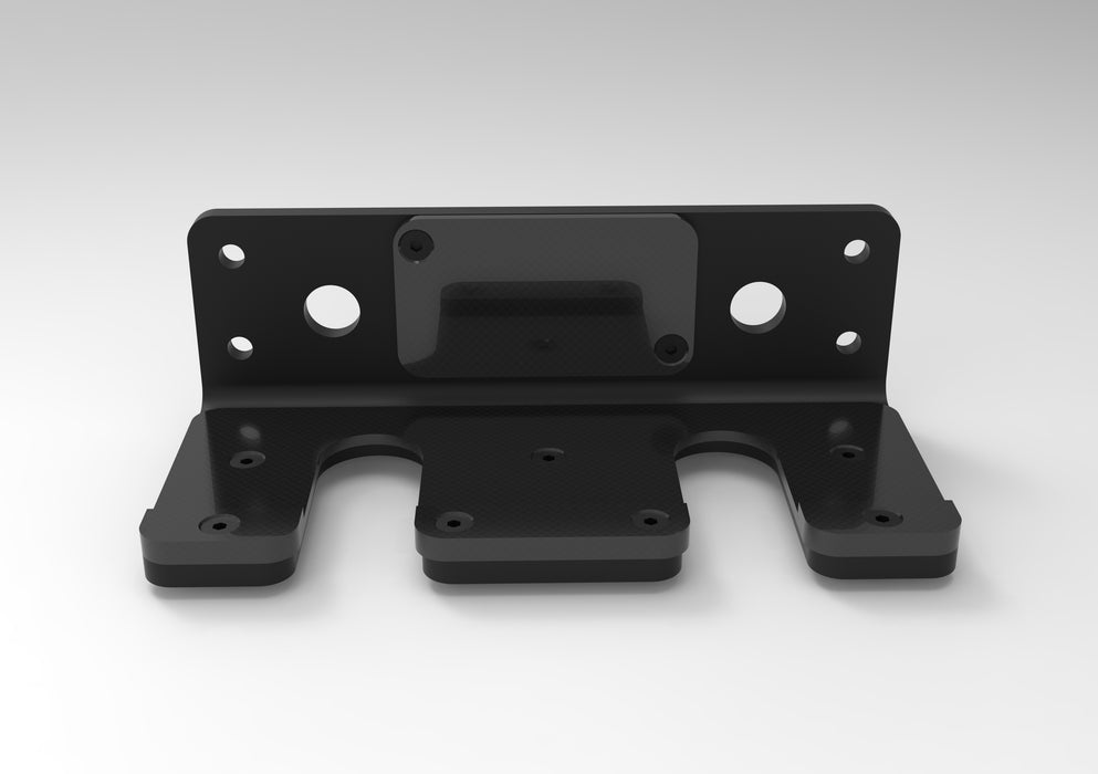 HYPERFX Wall Mounted Vertical 2 Bar Hanger