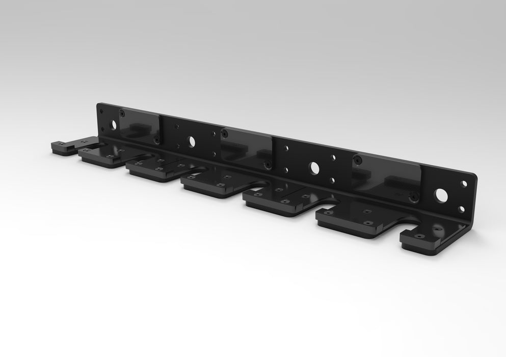 HYPERFX Wall Mounted Vertical 6 Bar Hanger