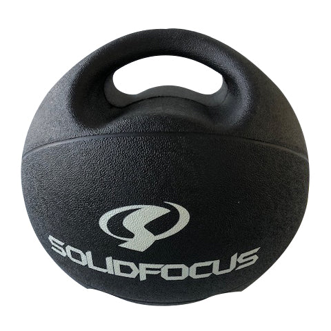 HyperFX 9kg Medicine Ball - Double Grip - Black