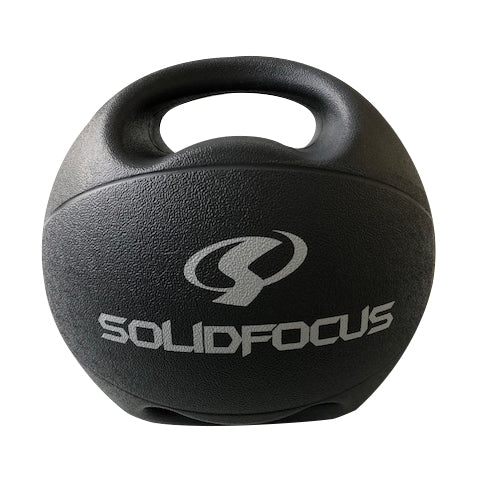 HyperFX 6kg Medicine Ball - Double Grip - Gray