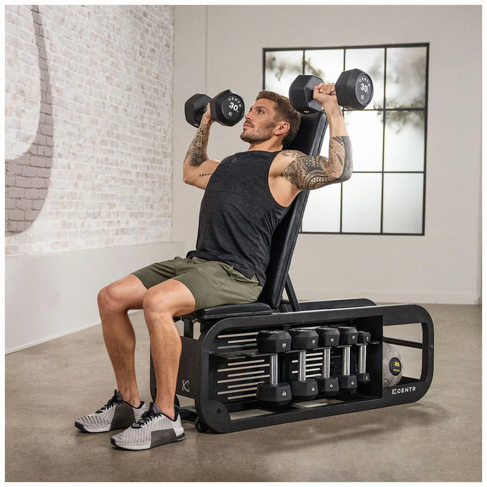 Centr Fusion Bench with Weight Storage