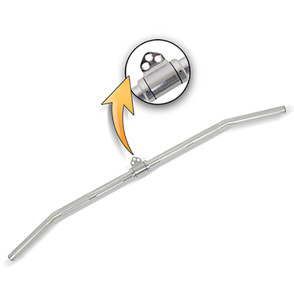 Inspire Three Hole Aluminum Lat Bar