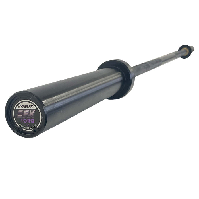 HyperFX 6ft Torq Olympic Bar 15Kg (Black)