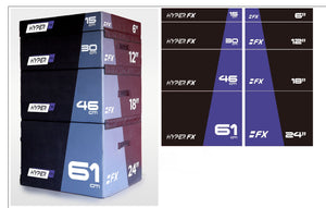 HYPERFX Stackable Soft Plyo Boxes