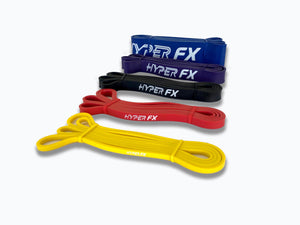 HyperFX Resistance Band Set (5 Bands)