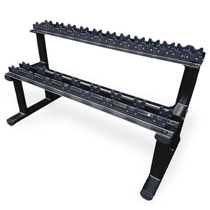 10pr Horizontal Dumbell Rack (Gray)