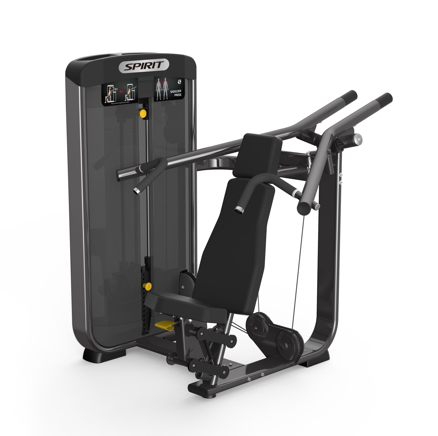 Spirit Fitness Selectorized Shoulder Press