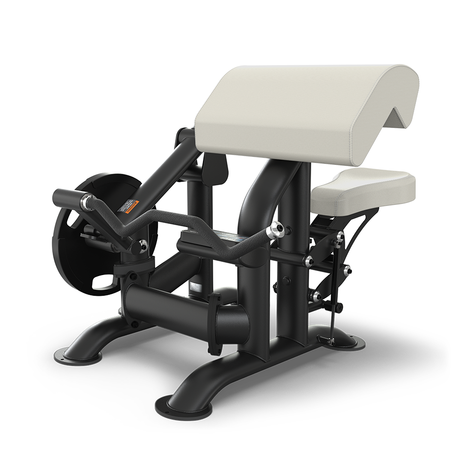 True Fitness Palladium Plate Loaded Biceps Curl