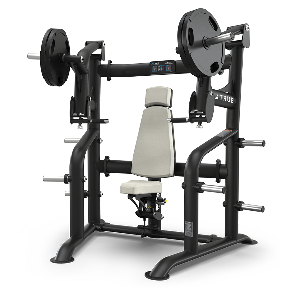 True Fitness Palladium Plate Loaded Incline Chest Press