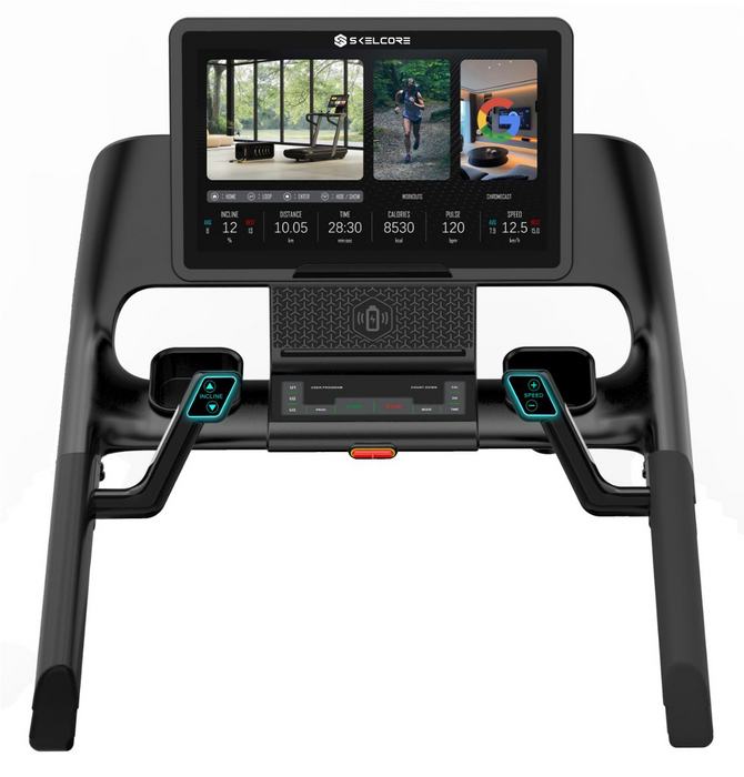 Skelcore BLACK SERIES TREADMILL 6.0- TFT SCREEN - 220V
