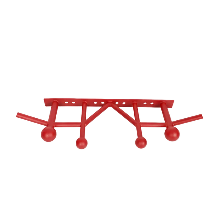 HYPERFX The Grid Crown Pull Up Bar (Red)