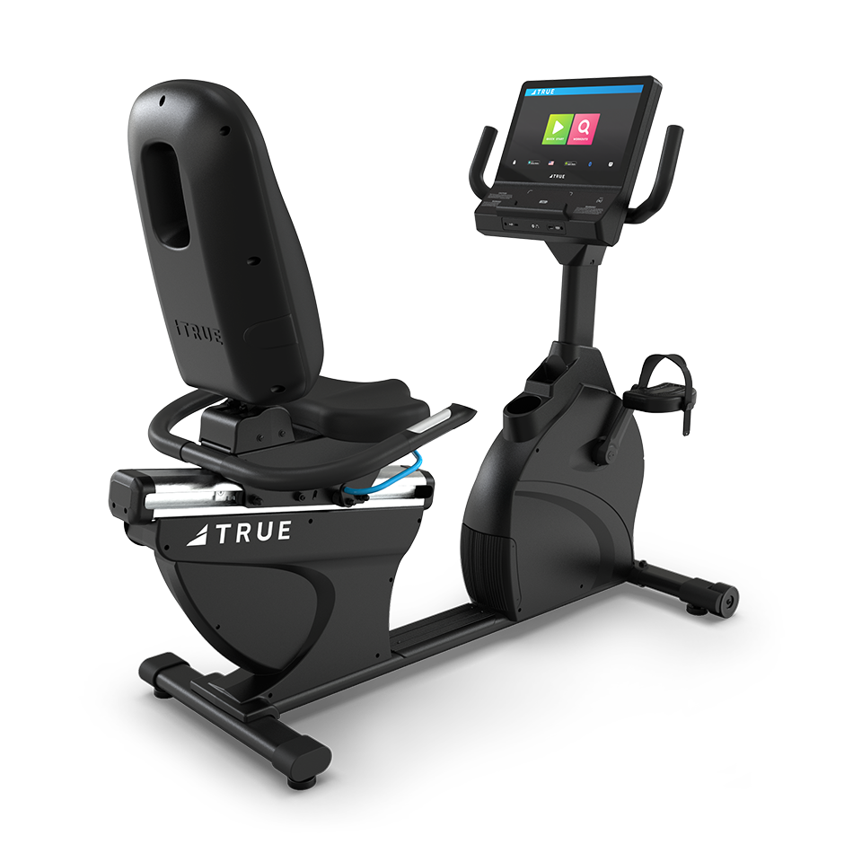 True Fitness Apex Recumbent Bike with Unite LED Console