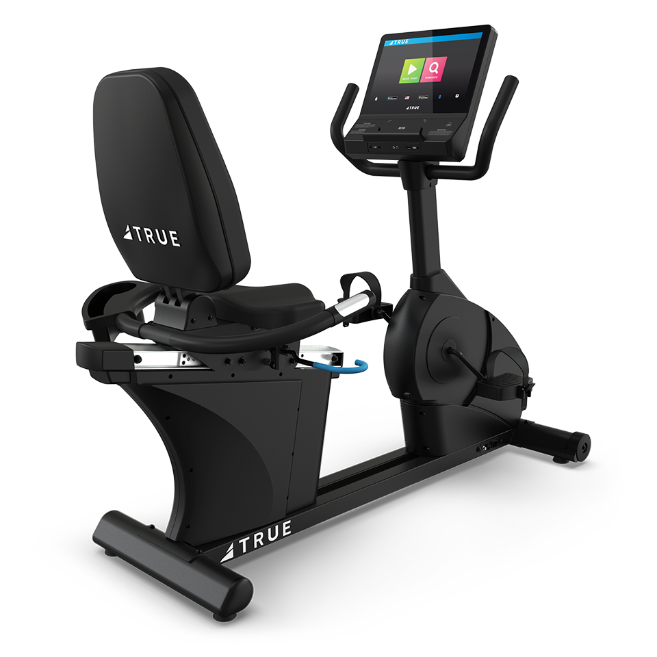 True Fitness Launch Recumbent Bike with Unite 22 Console