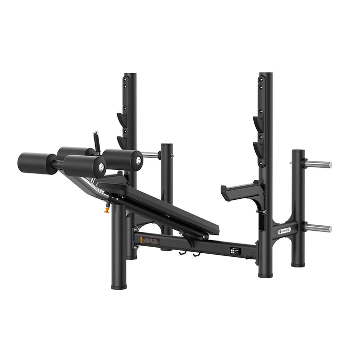 Skelcore Decline Olympic Bench With Safety Bar