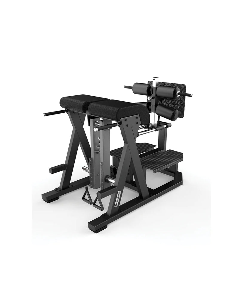 Skelcore Black Series Plate Loaded Glute/Ham Bench And Reverse Hyper-Extension