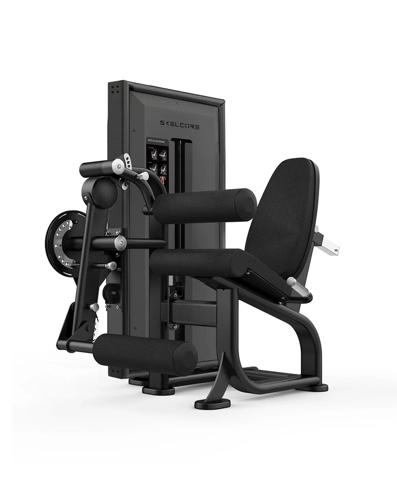 Skelcore Black Series Pin Loaded Seated Leg Curl/Extension