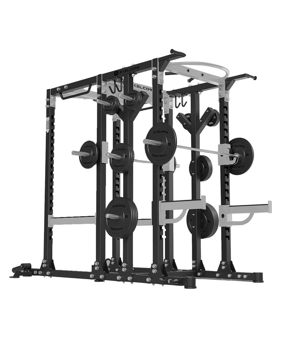 Skelcore Power Cage & Half Rack Combo