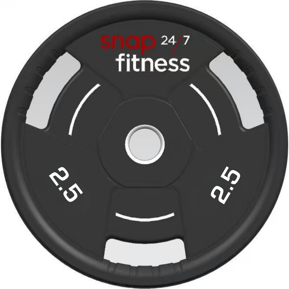 Snap Fitness 2.5Kg CPU Urethane Olympic Plate