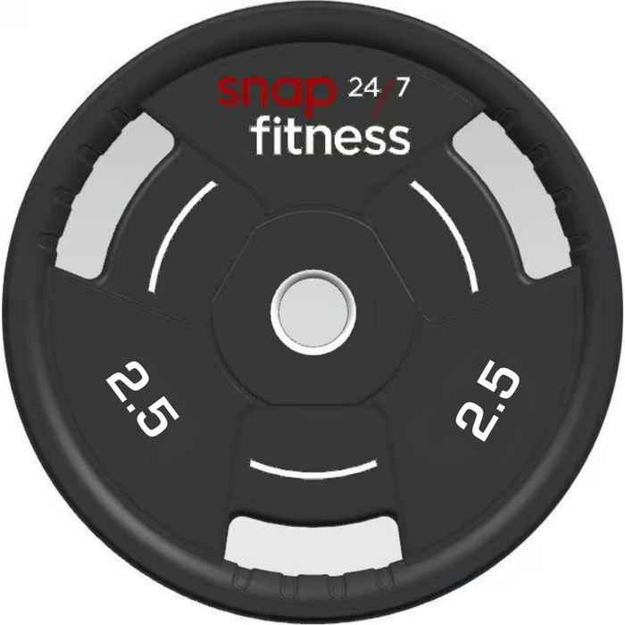 Snap Fitness 2.5Kg CPU Urethane Olympic Plate