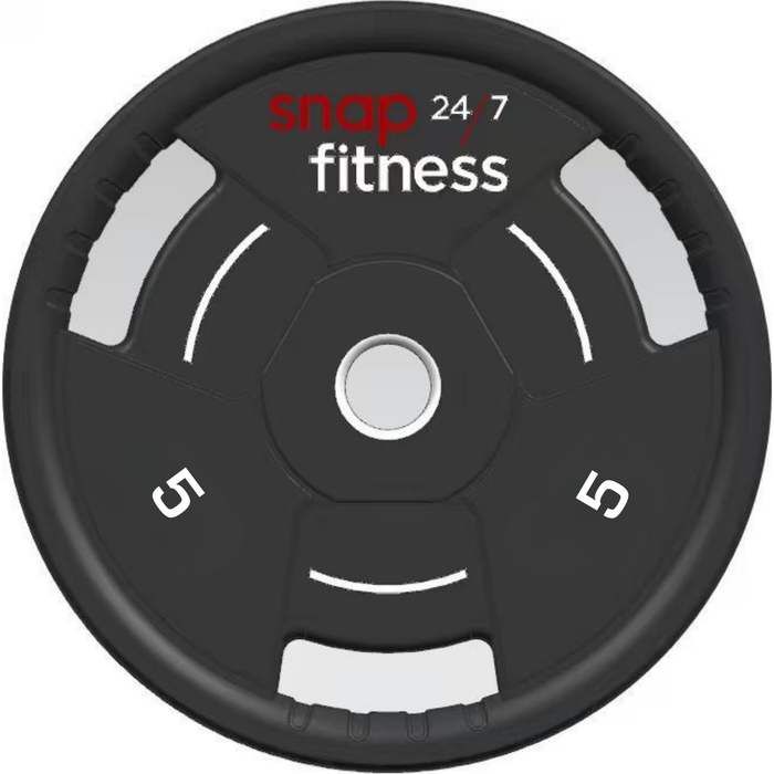 Snap Fitness 5kg CPU Urethane Olympic Plate