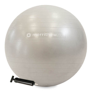 Stability Ball with pump - 65cm - Silver