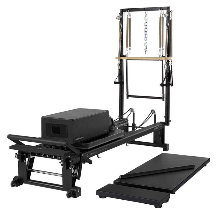 V2 Max Plus Reformer Bundle Jet Black with Std Gearbar