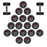 Snap CPU Urethane Dumbbell Set 20 Pairs Doubles 12.5,15,17.5