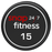 Snap Fitness 15kg CPU Urethane Moulded DB