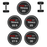 Snap CPU Urethane Dumbbell Set 20kg-30kg (5 pairs - 1ea)