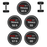 Snap CPU Urethane Dumbbell Set 32.5kg, 52.5kg-60kg (5 Pairs)