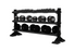 Torque X-Create 8 Foot (2.4M) Universal Storage Rack (Black Satin)