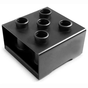 Torque Vertical Barbell Storage - 5 Barbells (2 Pieces - Pair) (Storm Grey)