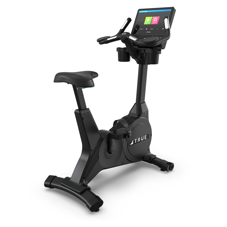 True Fitness Apex Upright Bike with Unite 22 Console
