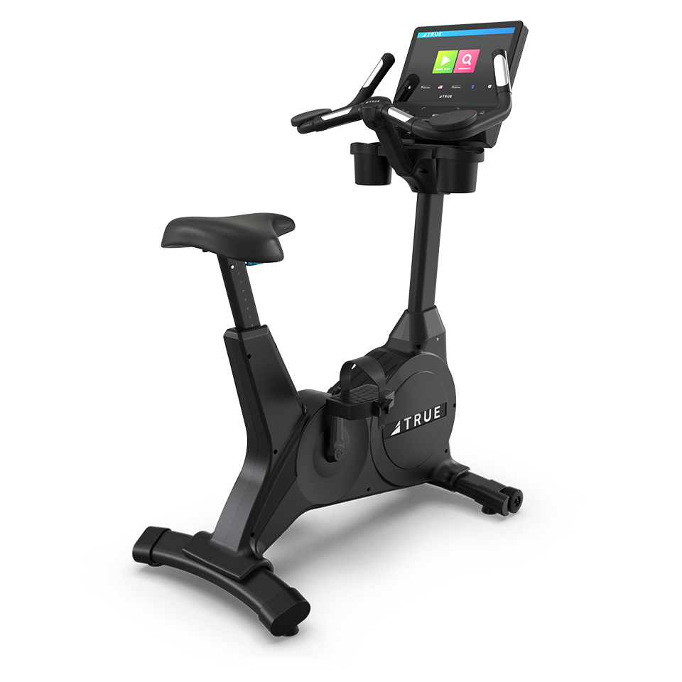 True Fitness Gravity Upright Bike with Unite 10 Console