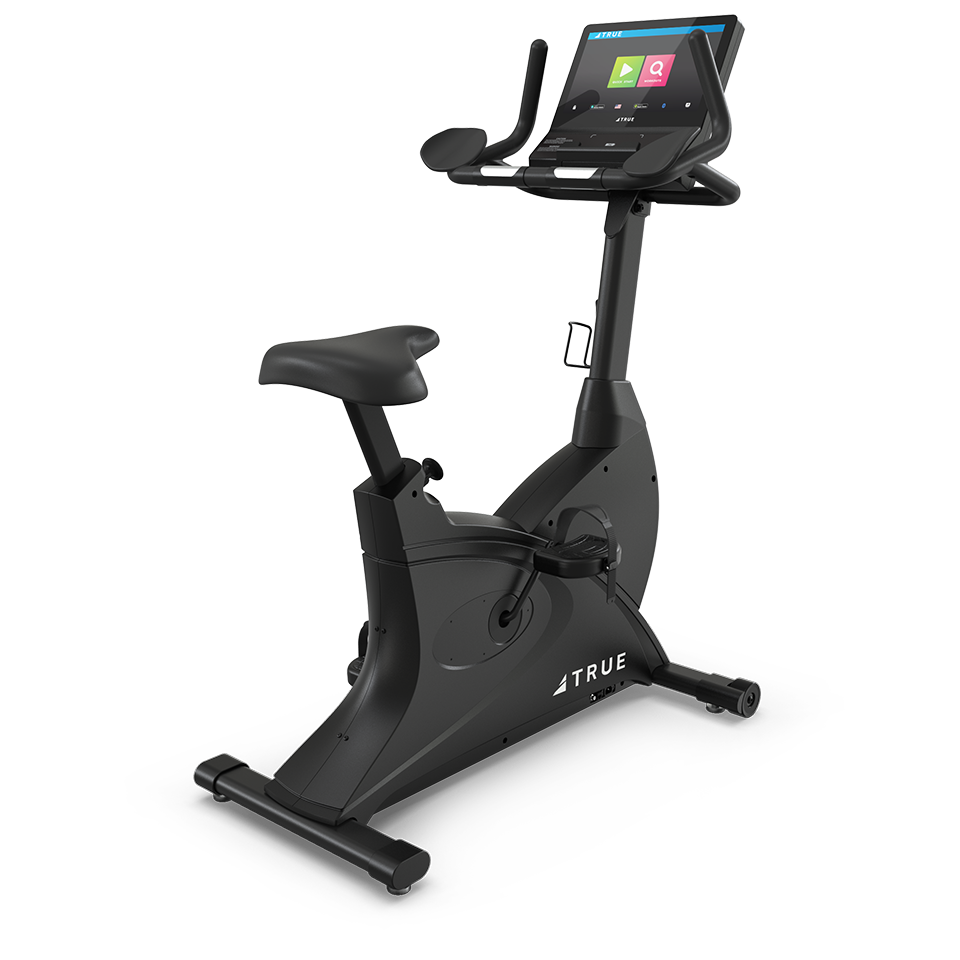 True Fitness Launch Upright Bike with Unite 22 Console