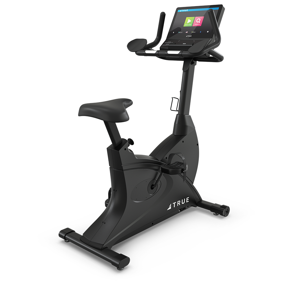 True Fitness Launch Upright Bike with Unite LED Console