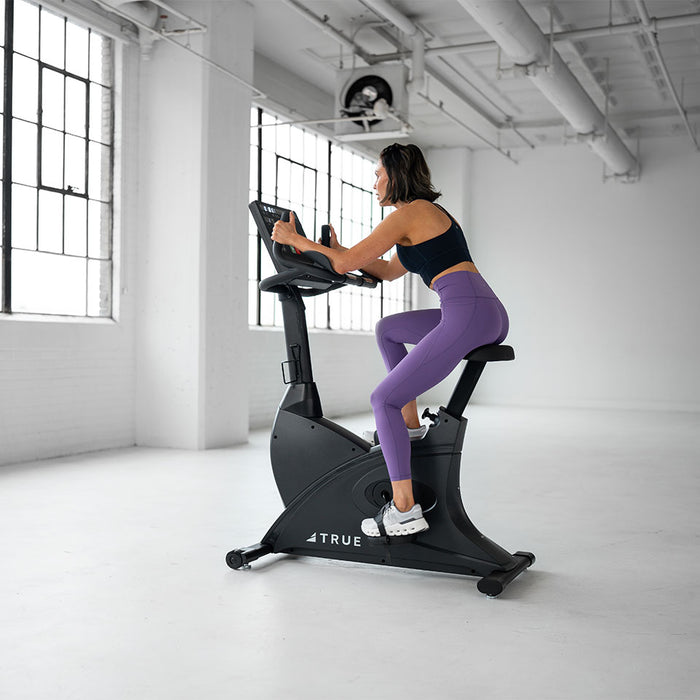True Fitness Launch Upright Bike with Unite 10 Console