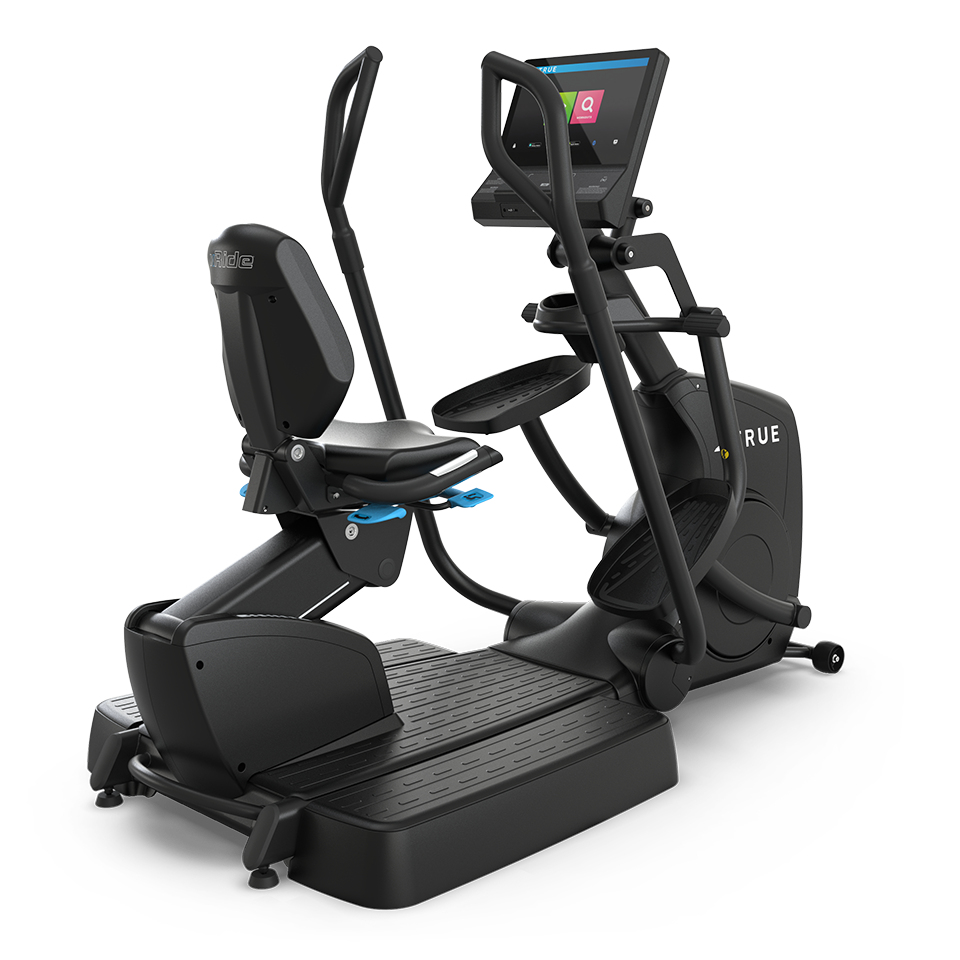 True Fitness Apex Recumbent Elliptical with Unite 22 Console