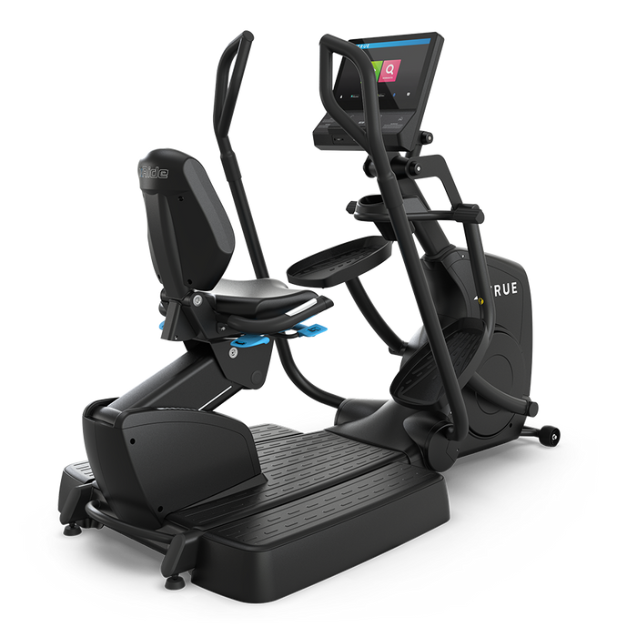 True Fitness Apex Recumbent Elliptical with Unite LED Console