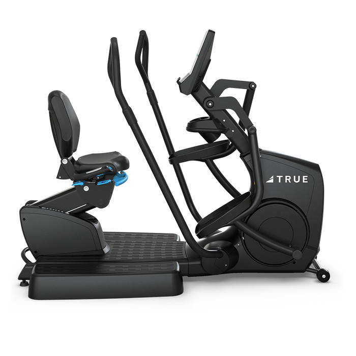 True Fitness Apex Recumbent Elliptical with Unite LED Console