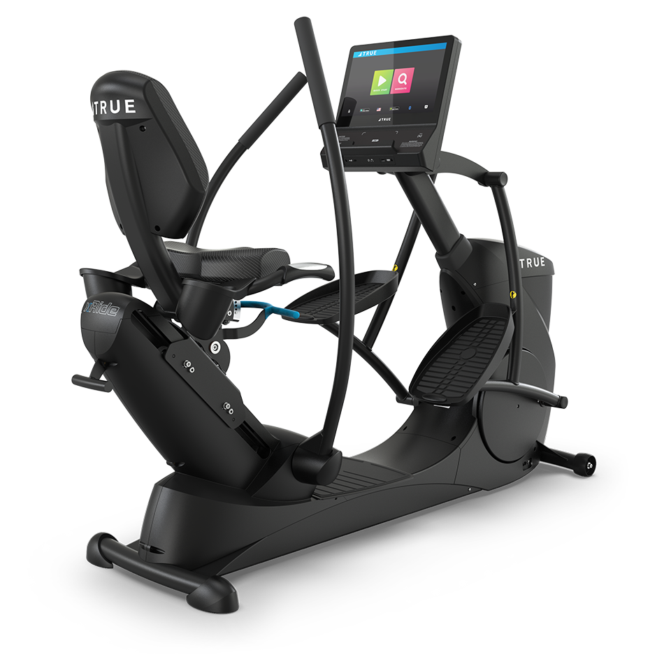 True Fitness Gravity Recumbent Elliptical with Unite 22 Console