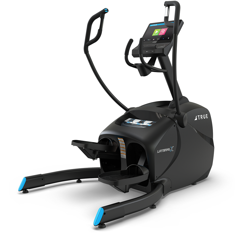 True Fitness Lateral X Elliptical with Unite LED Console
