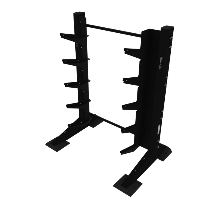 Torque X-Create 1- Module Wall 10 Barbell Storage Rack (Black Satin)