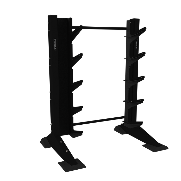 Torque X-Create 1- Module Wall 10 Barbell Storage Rack (Black Satin)