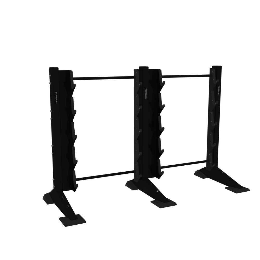 Torque X-Create 2-Module Wall 10 Barbell Rack (Black Satin)