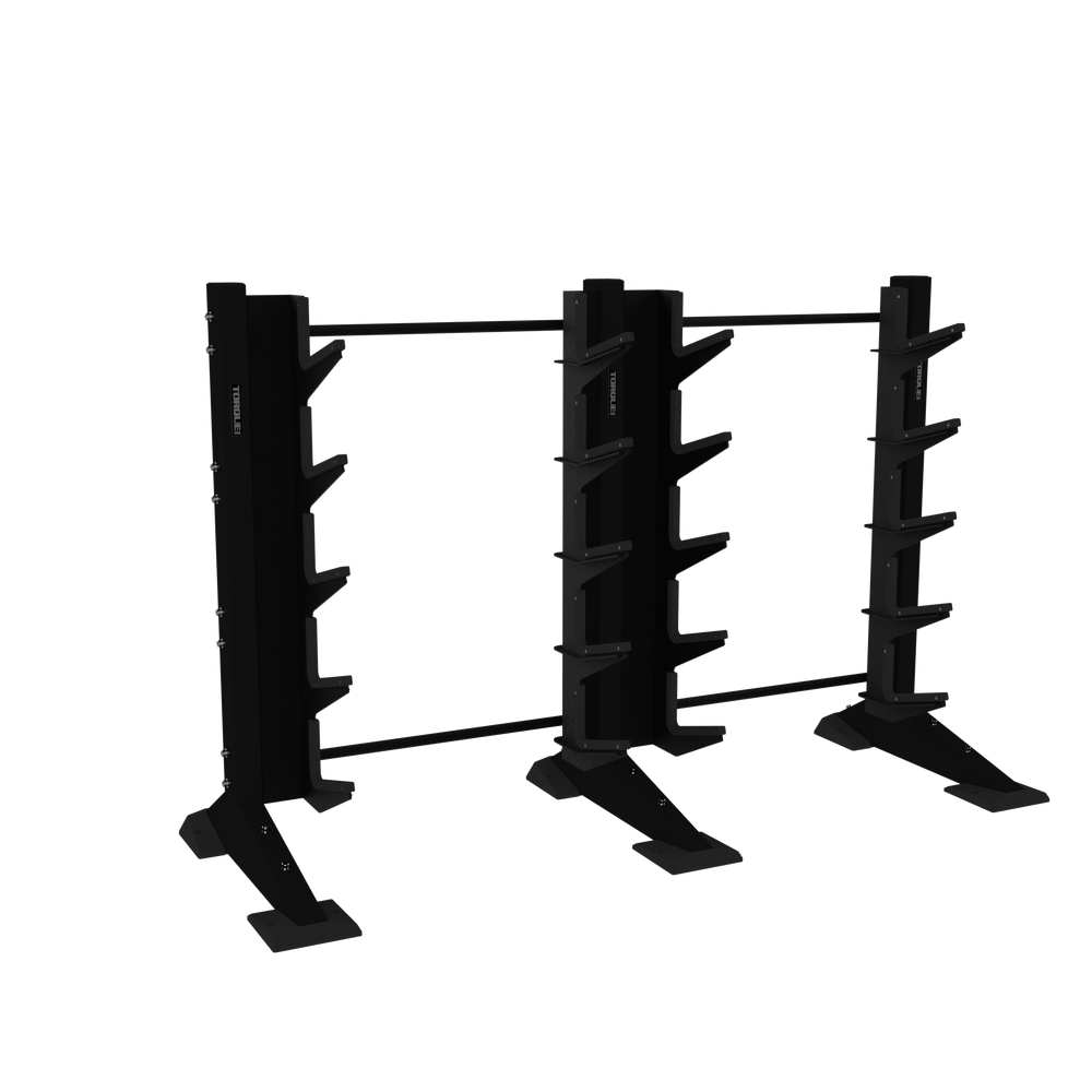 Torque X-Create 2-Module Wall 20 Barbell Rack (Black Satin)