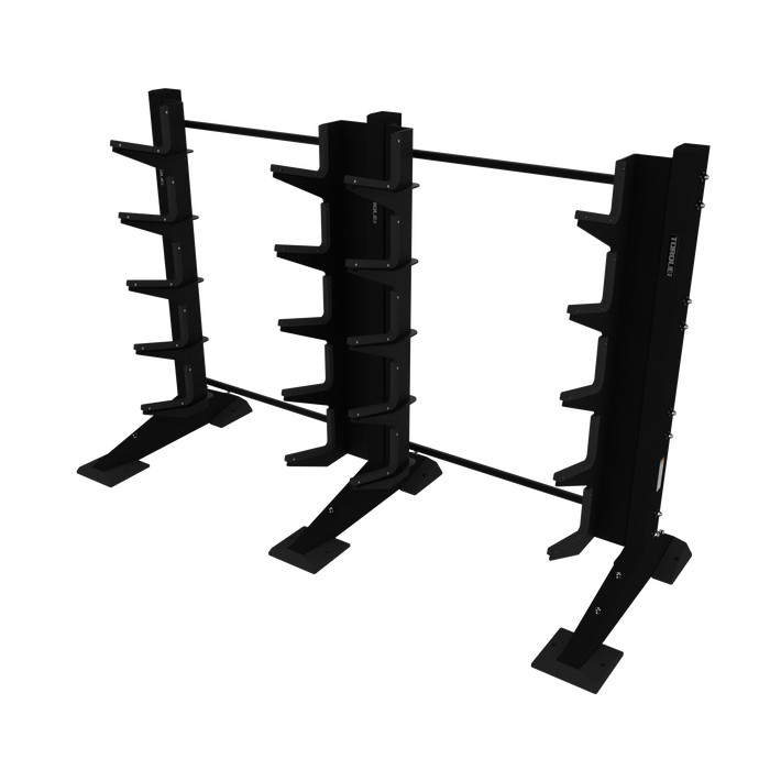 Torque X-Create 2-Module Wall 20 Barbell Rack (Black Satin)