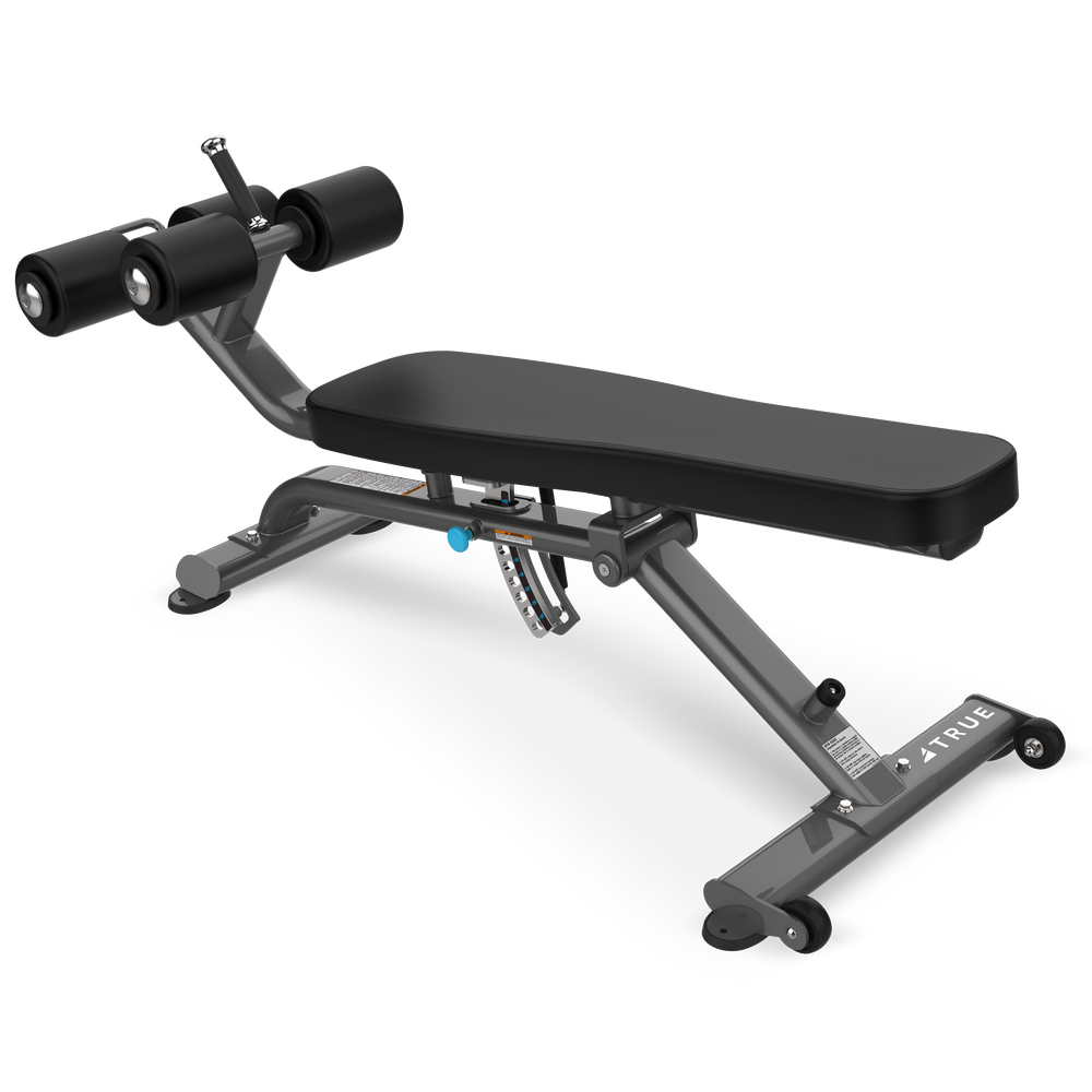 True Fitness XFW Abdominal / Decline Bench Charcoal